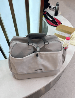 可擴充短途旅行包｜底部拉鍊加大容量｜可套拉桿箱