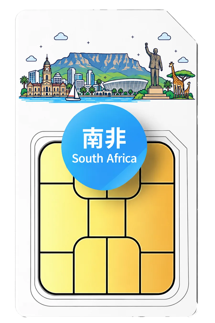 南非 吃到飽 不限流量 eSIM
