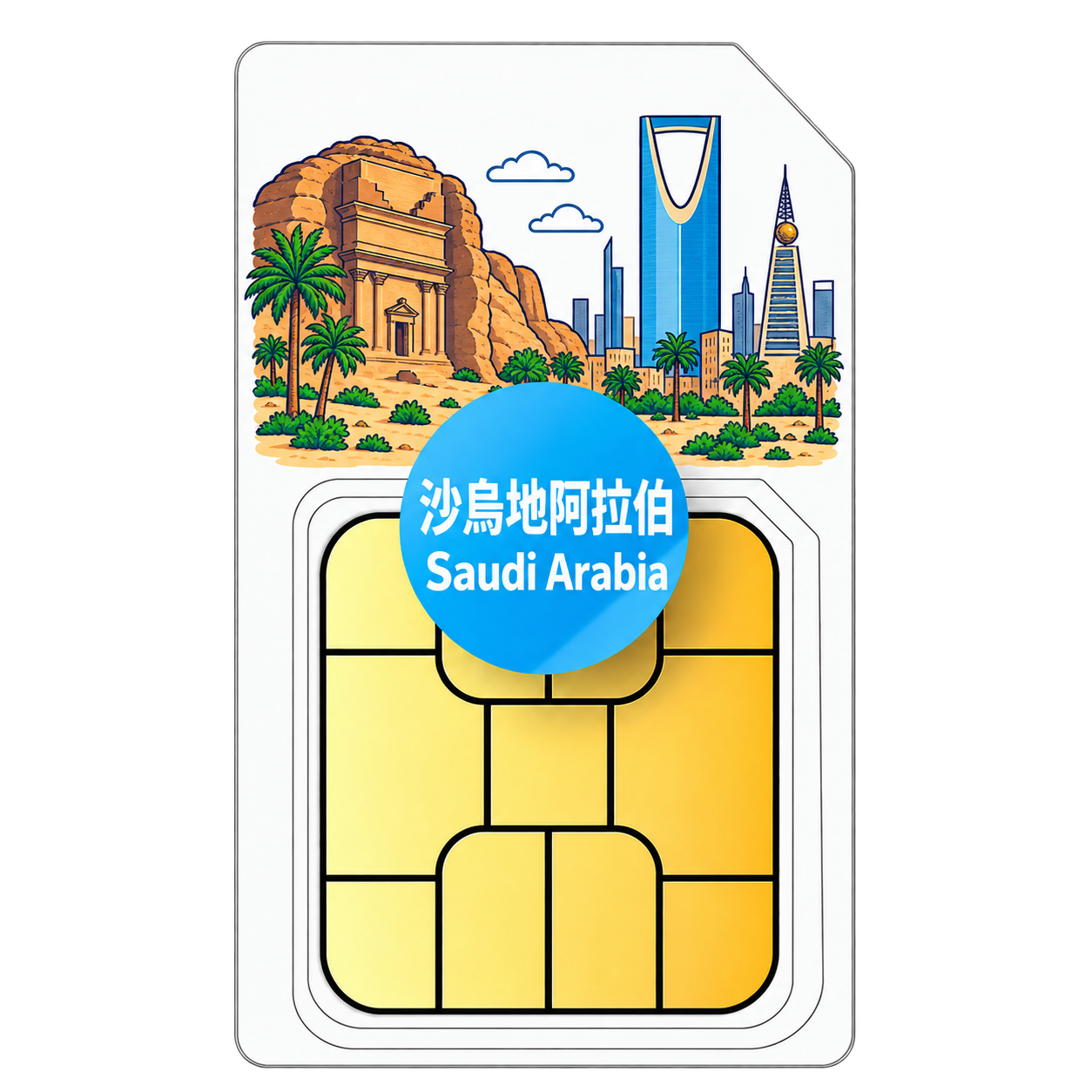 沙烏地阿拉伯 吃到飽 eSIM｜Mobily｜香港／澳門 IP