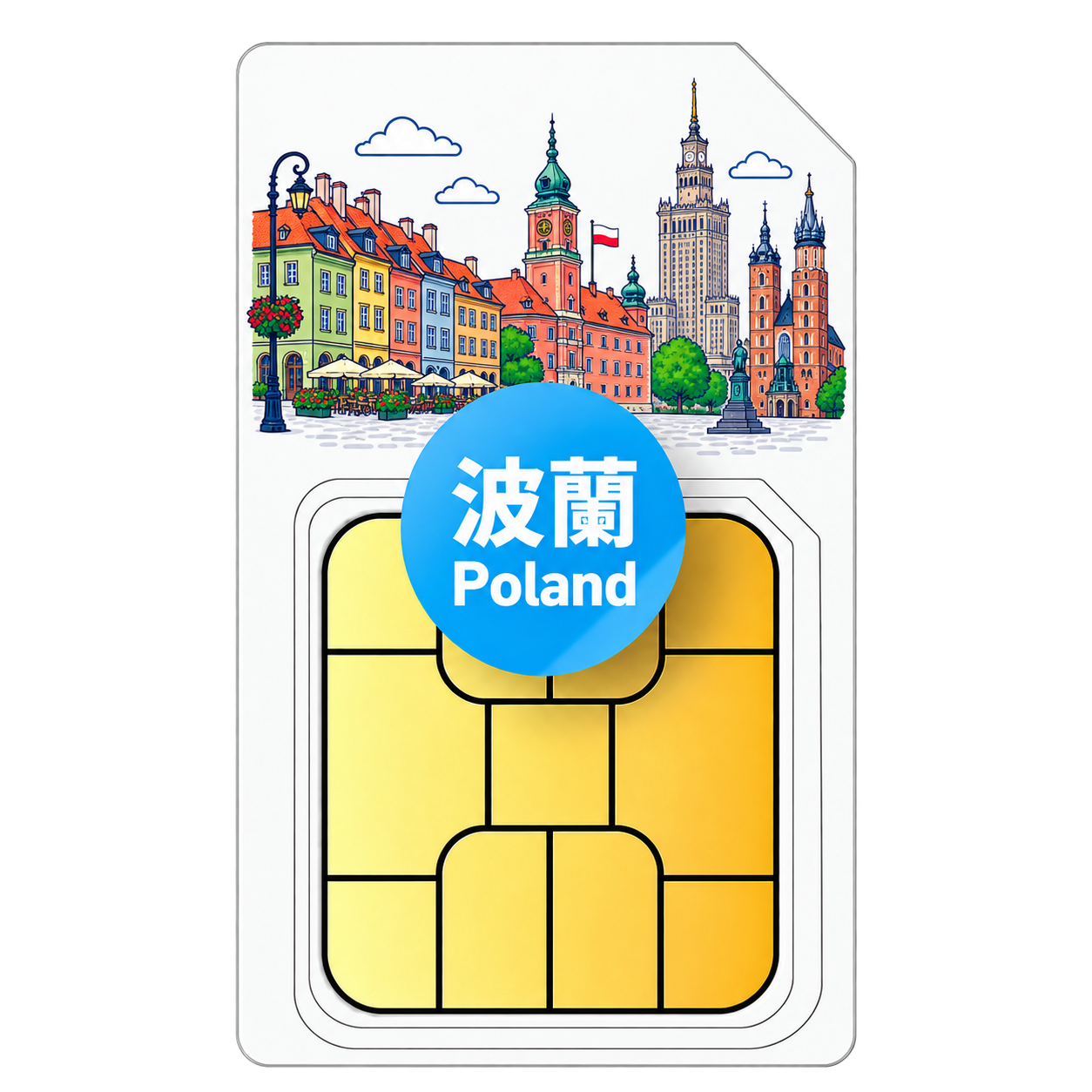 波蘭 吃到飽 eSIM｜Orange／Play｜法國 IP